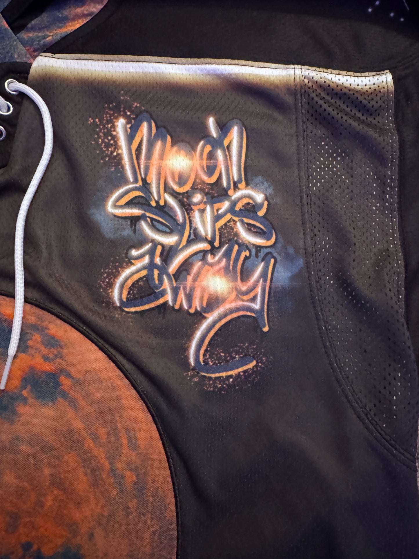 Daily Bread "Moon Slips Away" Embroidered Hockey Jersey – Limited Edition EDM Merch